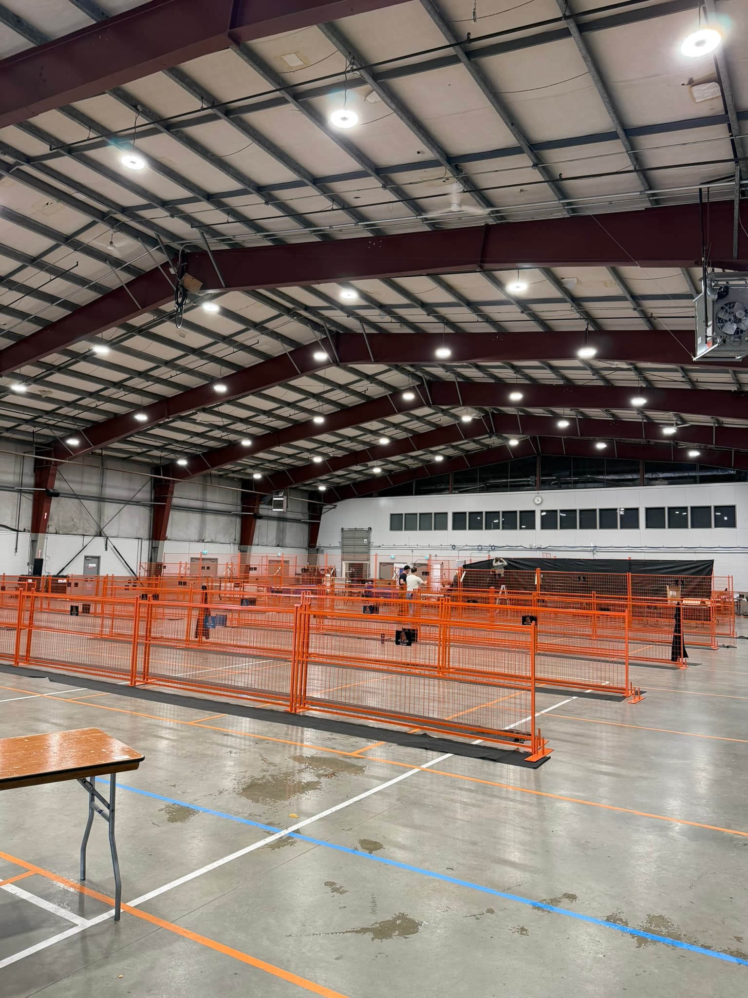 4-Foot security fencing